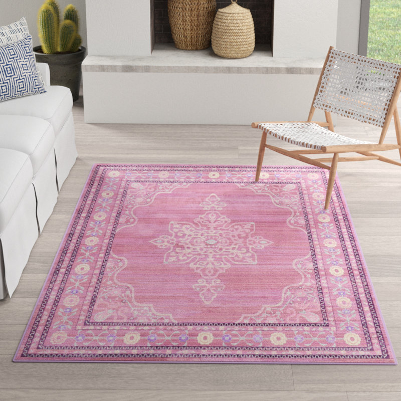 Mistana Bradford Pink Area Rug & Reviews Wayfair